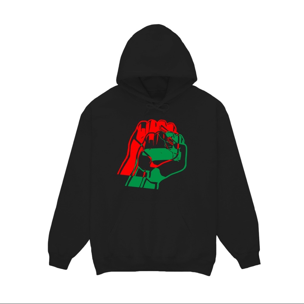 Soul Of A Nation graphic cotton hoodie